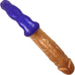 Peacemaker VixSkin Silicone Double Dildo By Vixen - Caramel