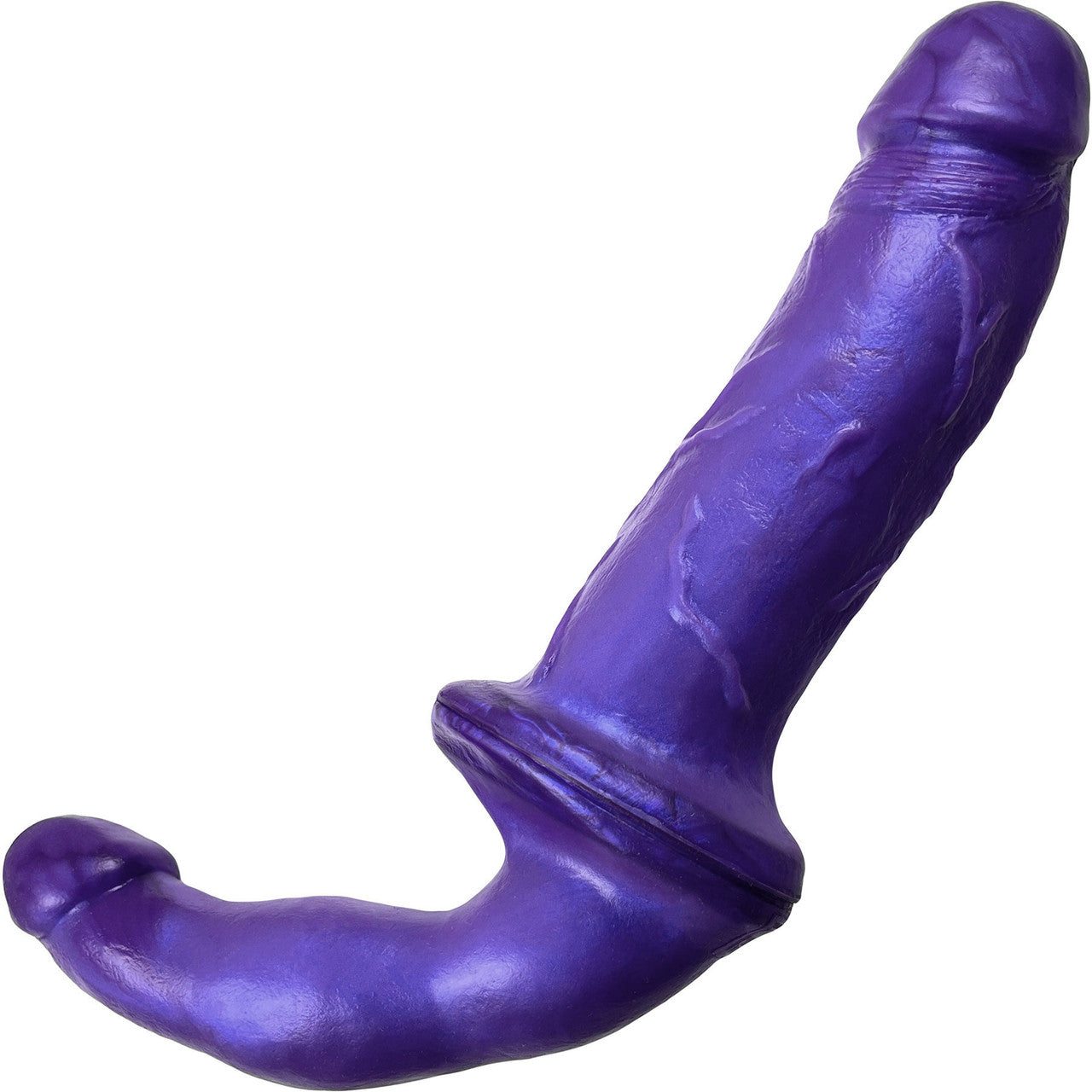 Peacemaker VixSkin Silicone Double Dildo By Vixen - Purple