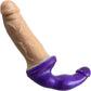 Peacemaker VixSkin Silicone Double Dildo By Vixen - Vanilla