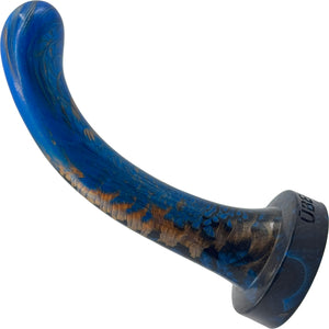 The Pegging Dildo Silicone Anal Toy By Uberrime - Blue & Gold