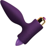 Petite Sensations Plug 7 Function Vibrating Butt Plug by Rocks-Off - Purple