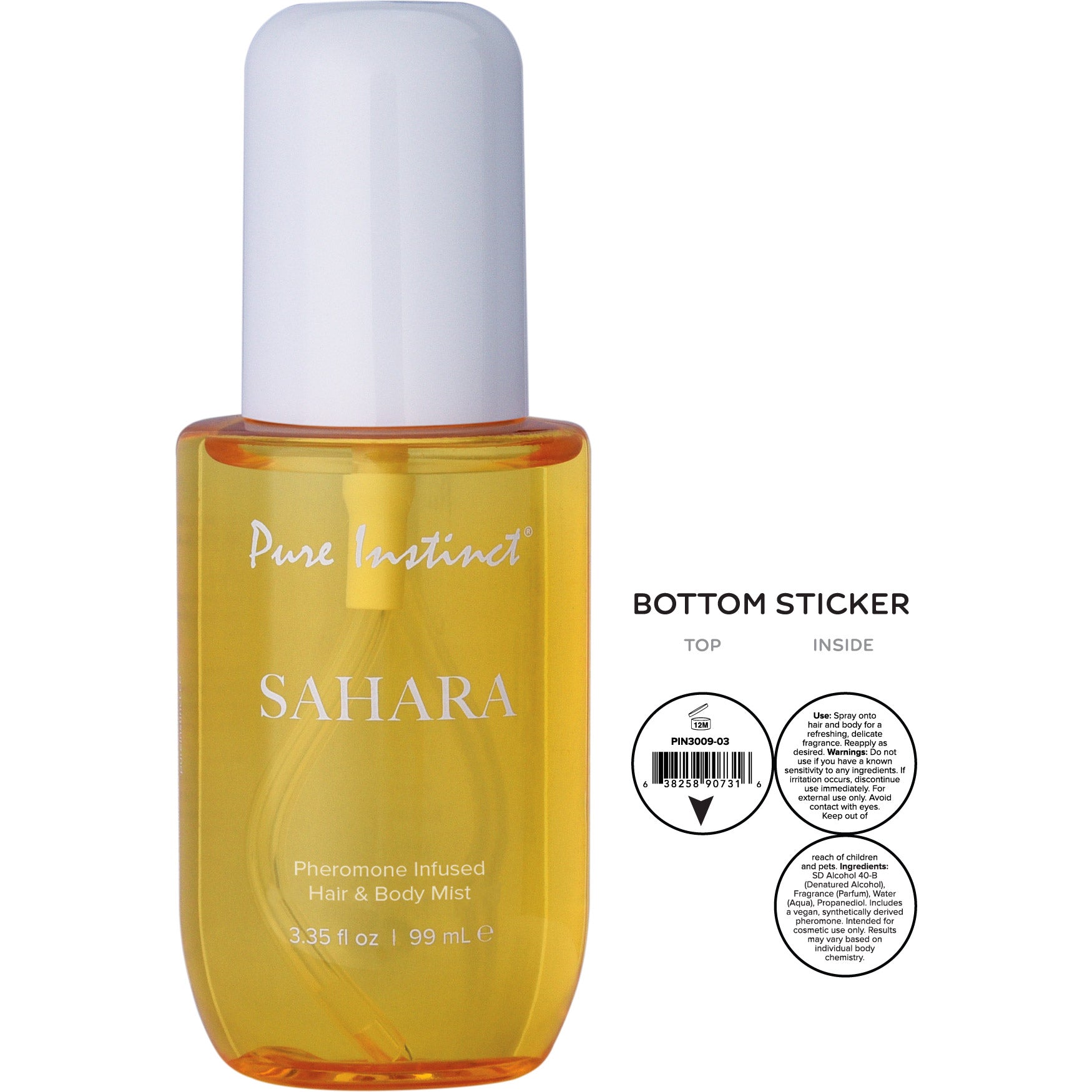 Pure Instinct Signature Collection Pheromone Infused Hair & Body Mist - Sahara