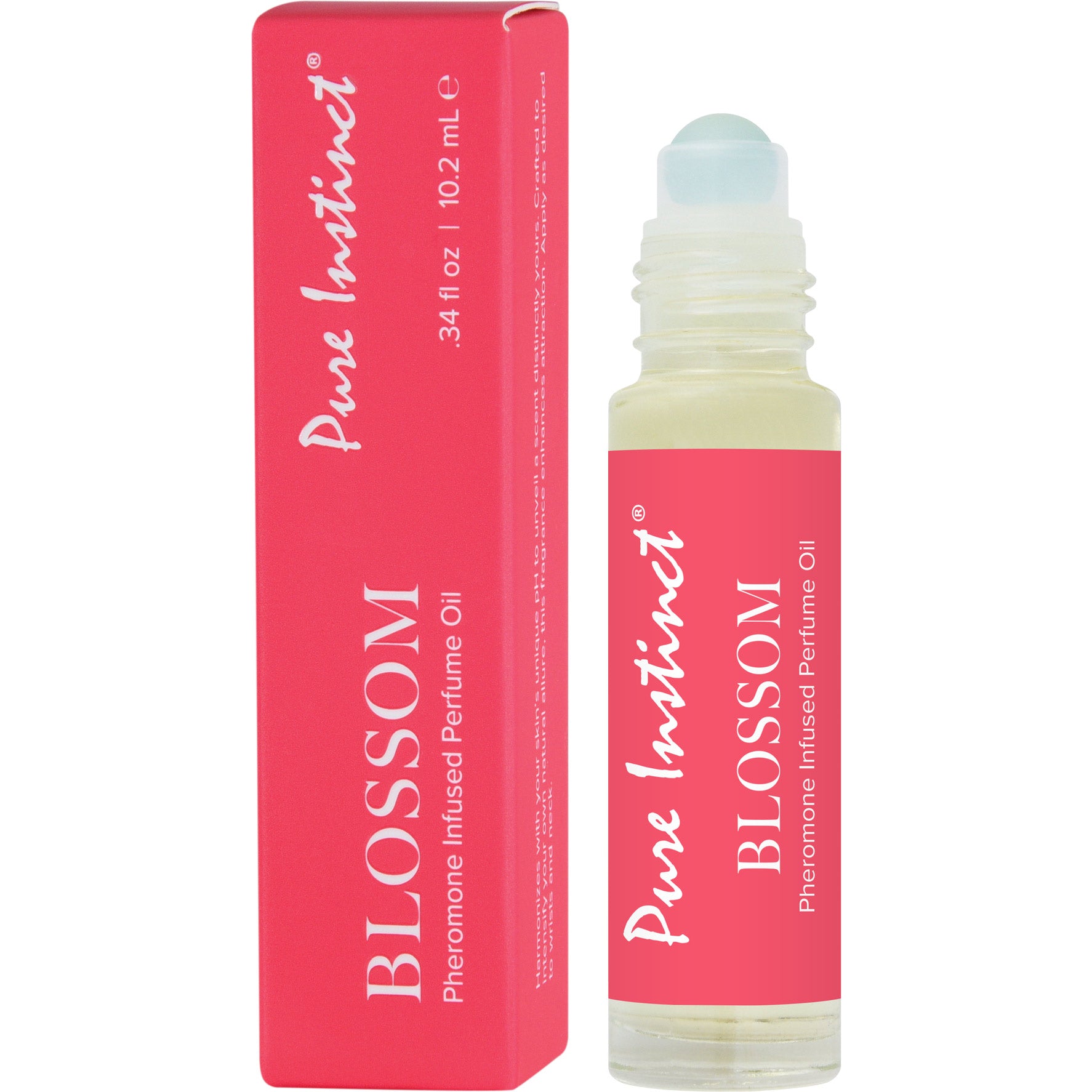 Pure Instinct Pheromone Infused Perfume Oil Roll-On - Blossom .34 oz