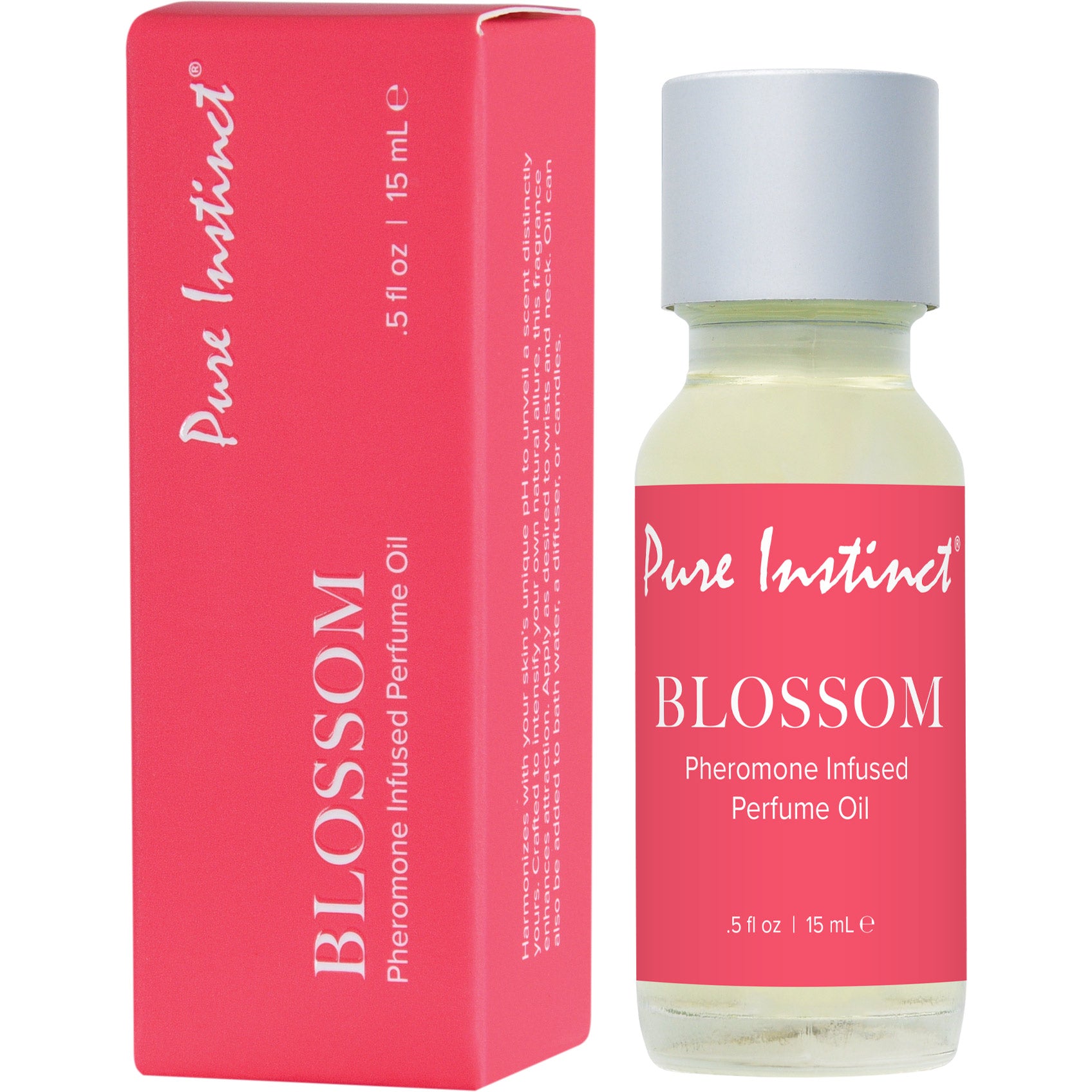 Pure Instinct Pheromone Infused Perfume Oil - Blossom .5 oz