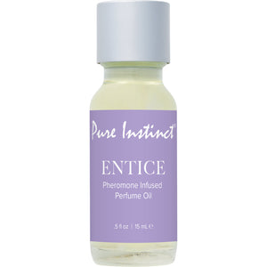 Pure Instinct Pheromone Infused Perfume Oil - Entice .5 oz