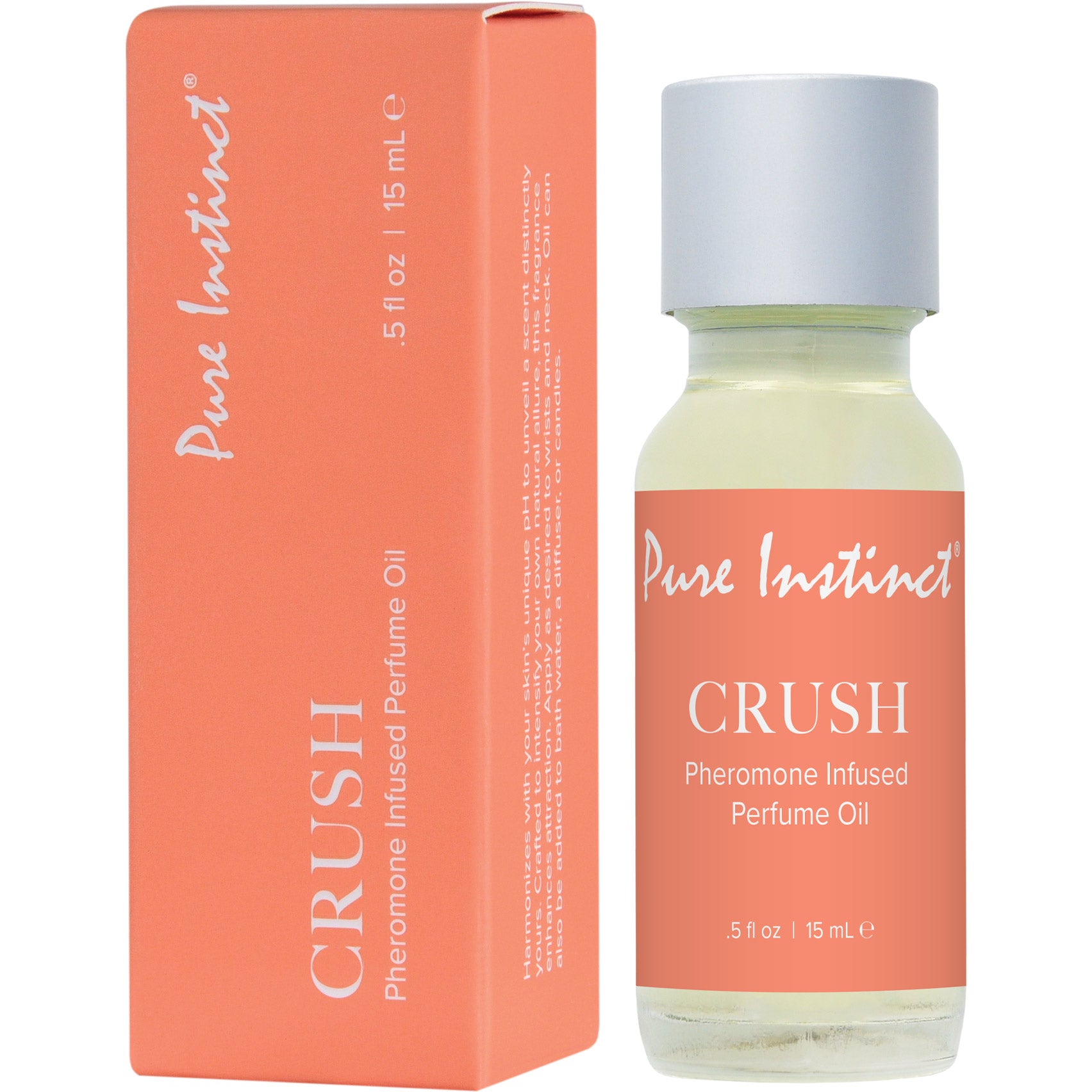 Pure Instinct Pheromone Infused Perfume Oil - Crush .5 oz