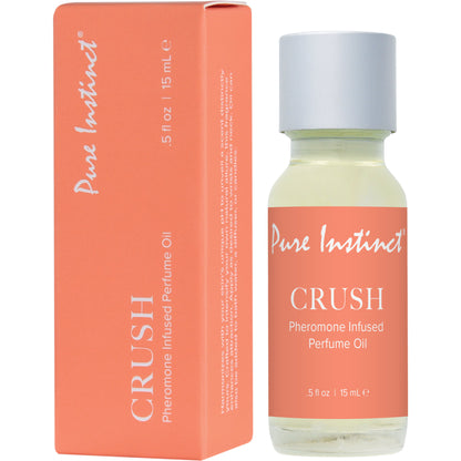 Pure Instinct Pheromone Infused Perfume Oil - Crush .5 oz