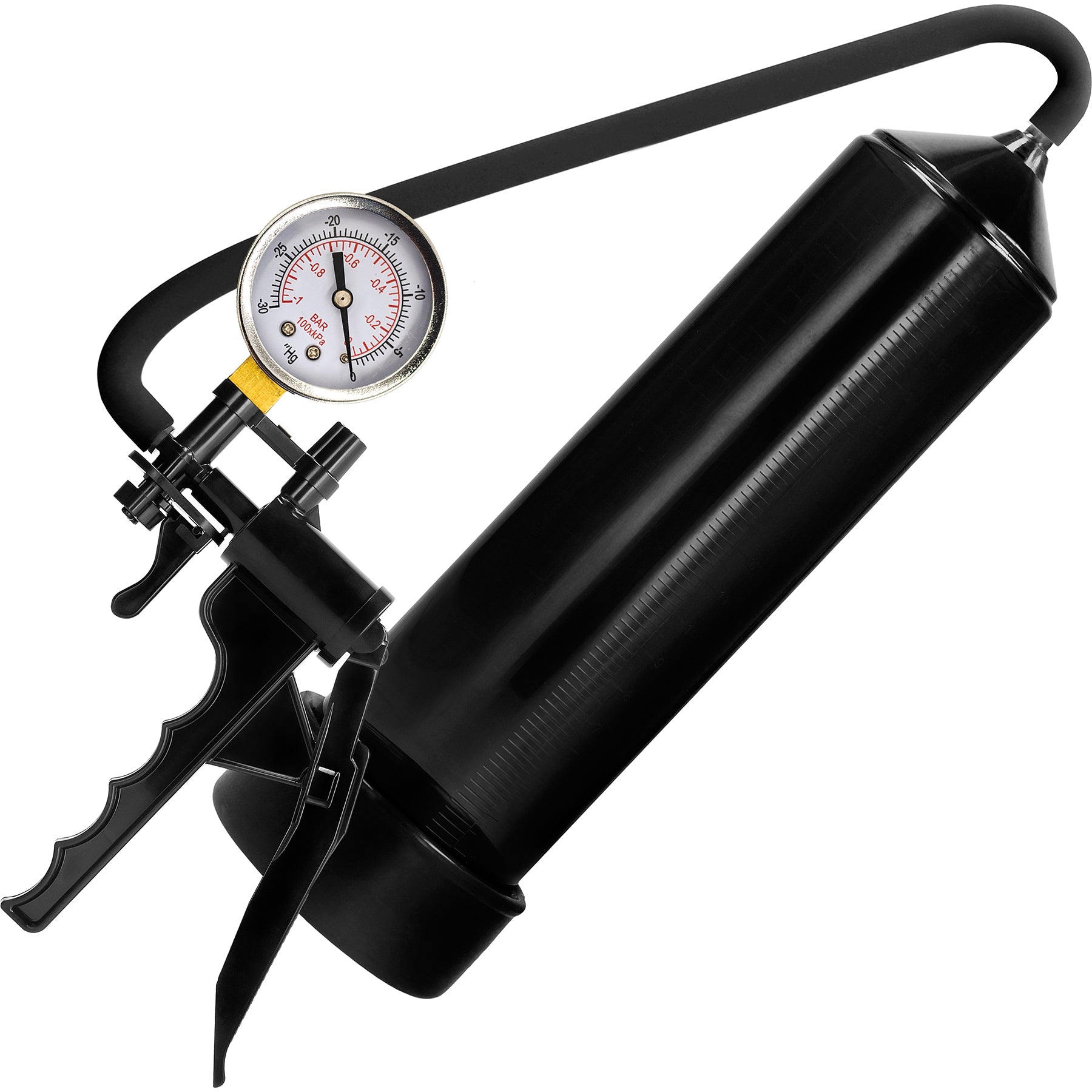 Pumped Elite Beginner Penis Pump With PSI Gauge By Shots - Black