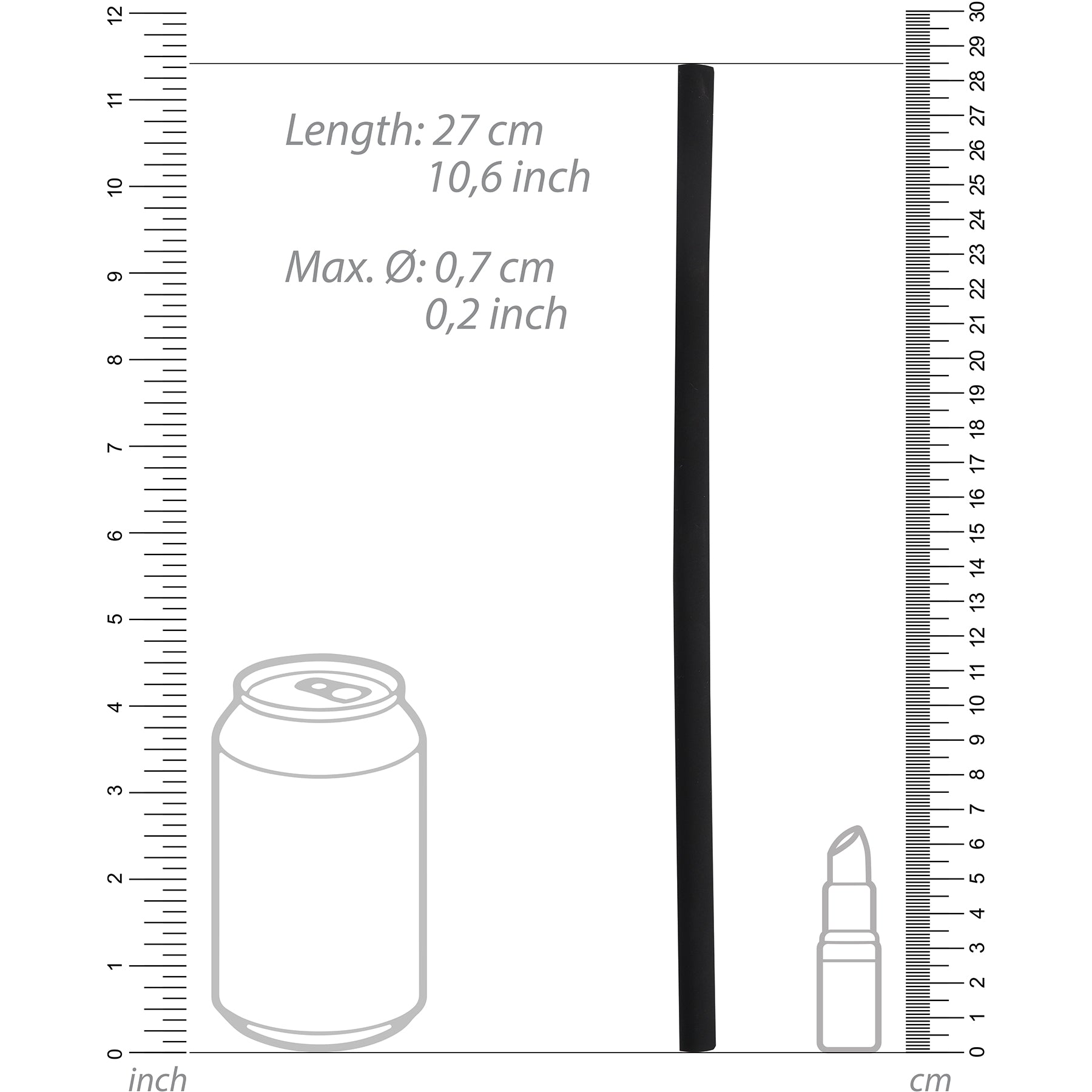 Pumped Elite Beginner Penis Pump With PSI Gauge By Shots - Clear