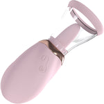Pumped Boost Automatic Silicone Rechargeable Vulva & Breast Pump With Tongue - Pink