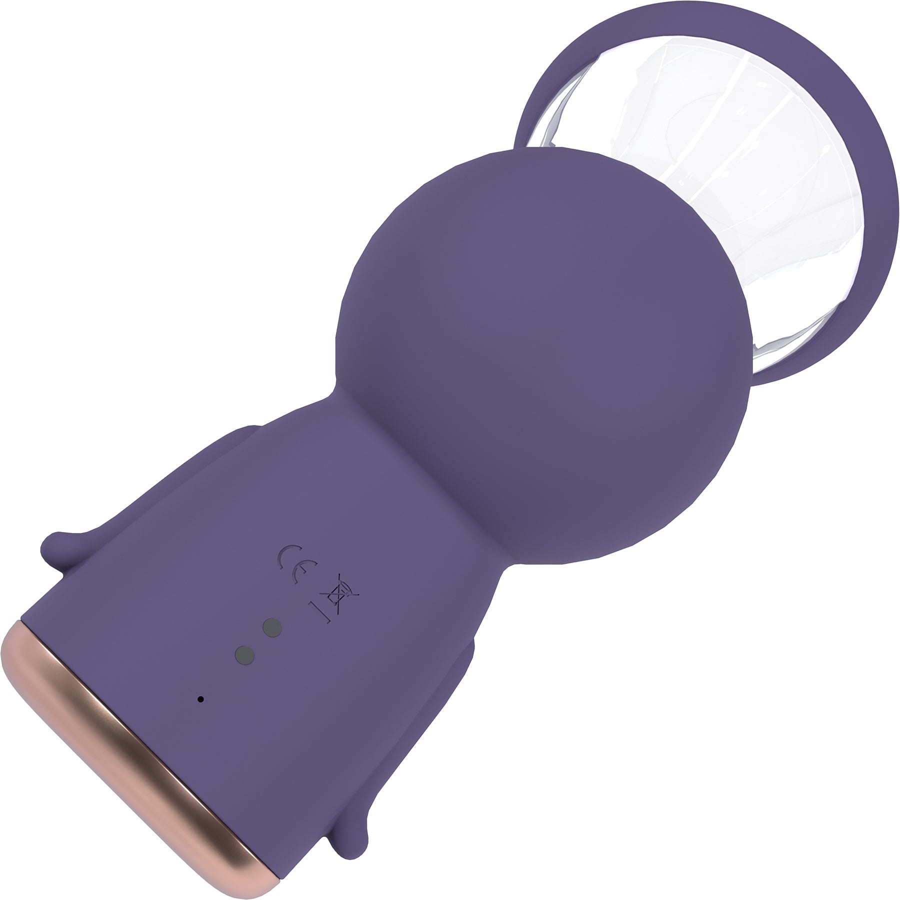 Pumped Exquisite Automatic Silicone Rechargeable Vulva & Breast Pump By Shots - Purple