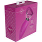 Pumped Arousing Automatic 5-Speed Silicone Vulva, Clitoris, Nipple & Breast Pump - Pink