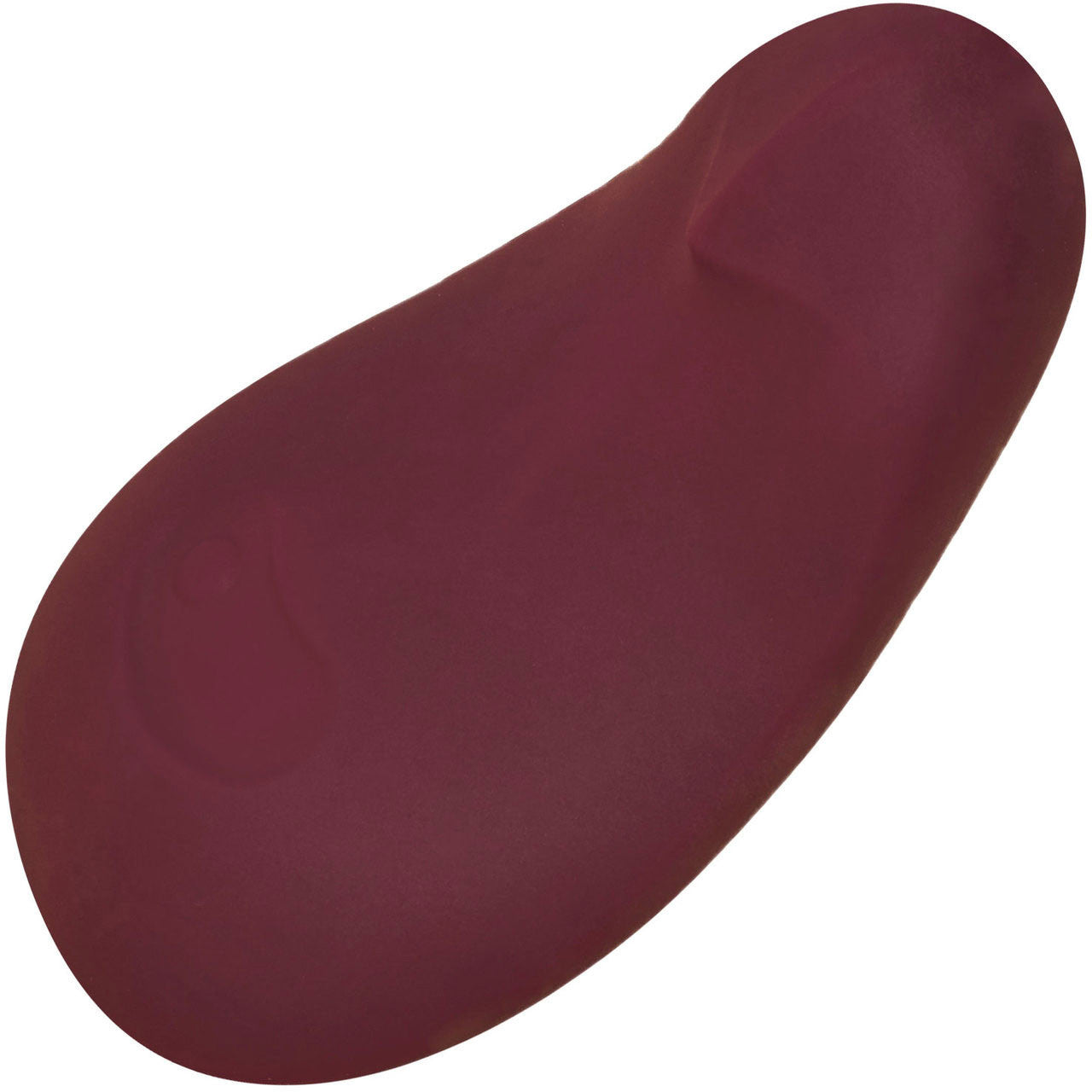 POM Silicone Rechargeable Flexible Waterproof Vibrator by Dame - Plum