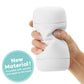 Tenga Puffy Reusable Penis Masturbation Cup - Sugar White