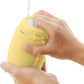 Tenga Puffy Reusable Penis Masturbation Cup - Custard Yellow