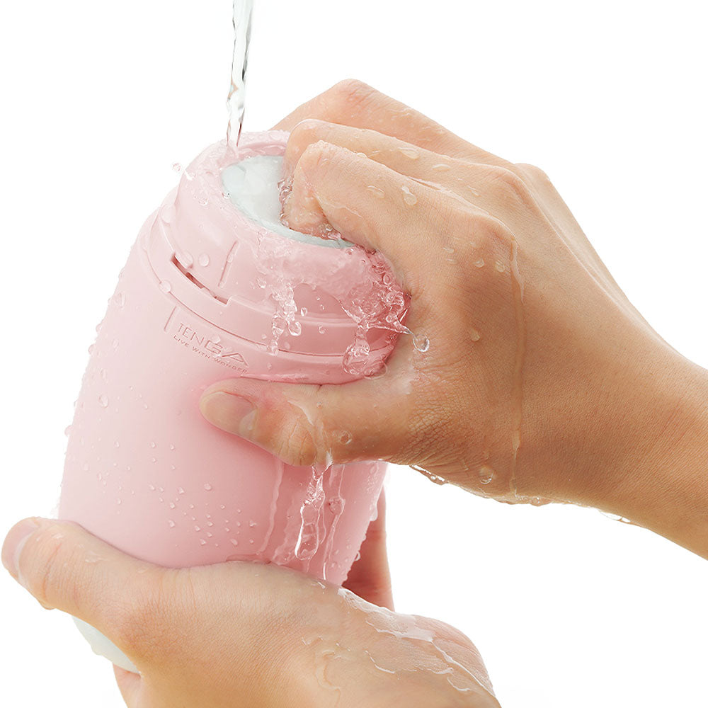 Tenga Puffy Reusable Penis Masturbation Cup - Strawberry Pink Tenga Puffy Reusable Penis Masturbation Cup - Strawberry Pink