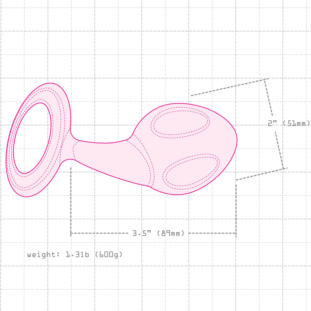 Njoy Pure Plug 2.0 Stainless Steel Butt Plug Njoy Pure Plug 2.0 Stainless Steel Butt Plug