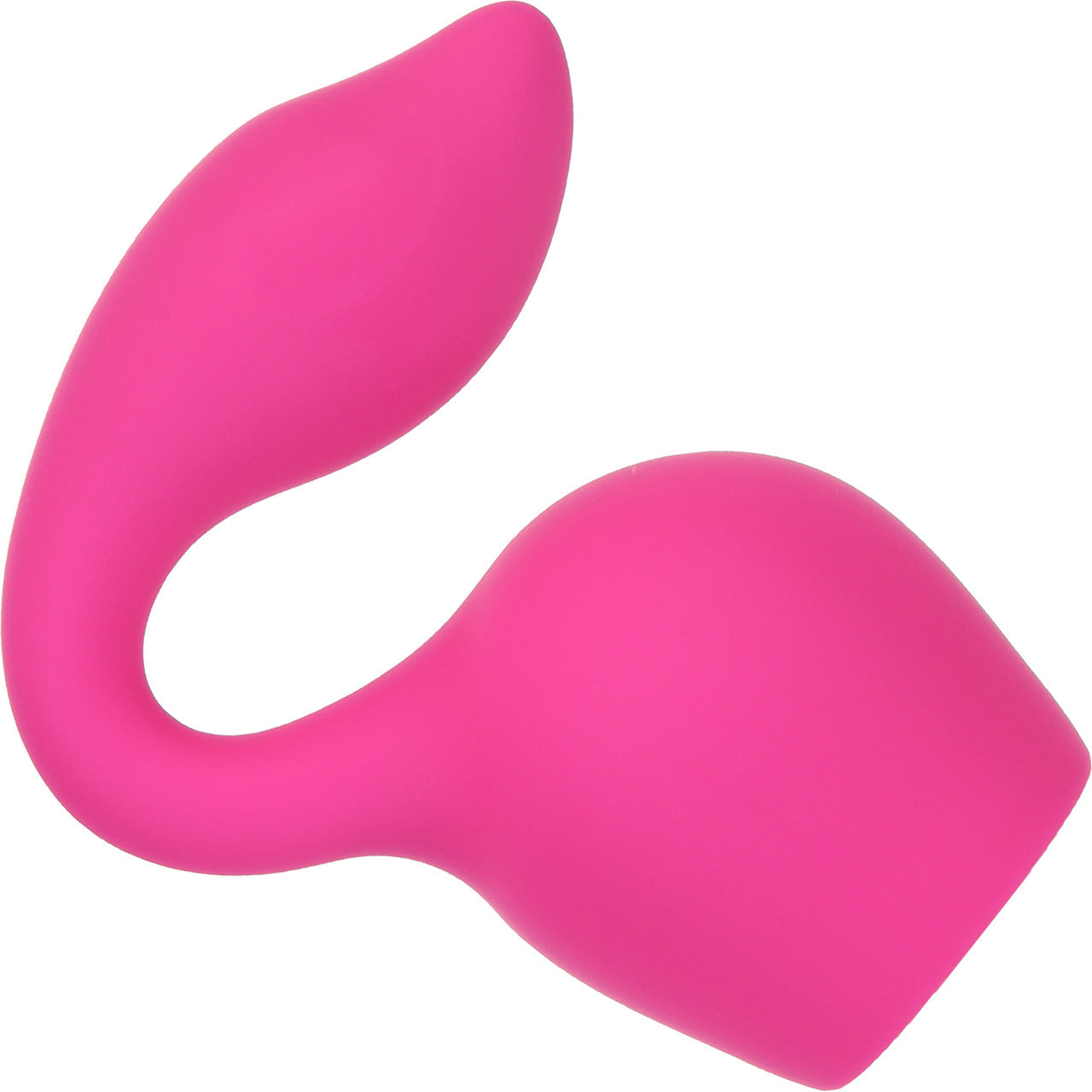 Extreme Curl Silicone Attachment For The PalmPower Extreme Wand Massager - Pink