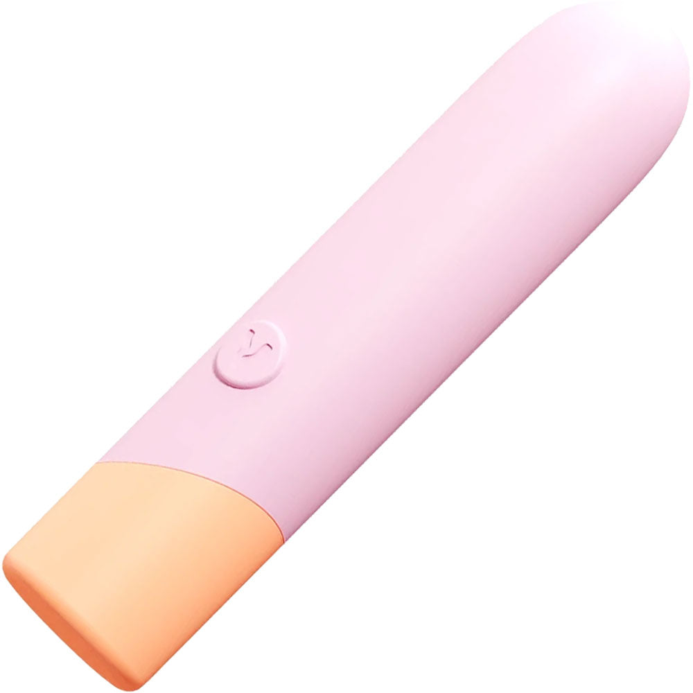 VUSH Peachy Silicone Rechargeable Waterproof Bullet Vibrator
