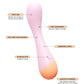 VUSH Peachy Silicone Rechargeable Waterproof G-Spot Vibrator