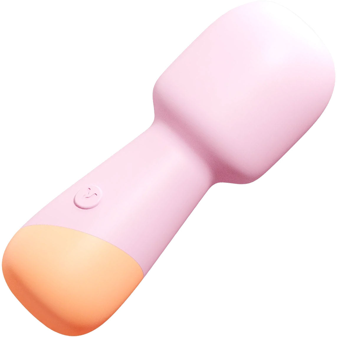 VUSH Peachy Silicone Rechargeable Mini Wand Vibrator