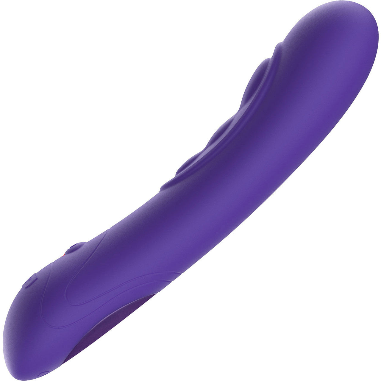 KIIROO Pearl 3 Silicone USB Rechargeable Waterproof Interactive G-Spot Vibrator - Purple