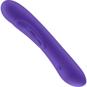 KIIROO Pearl 3 Silicone USB Rechargeable Waterproof Interactive G-Spot Vibrator - Purple