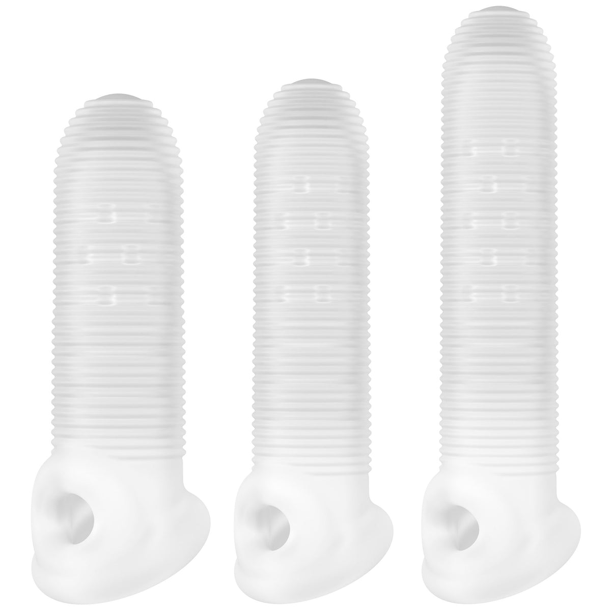 Performance Plus Silicone Penis Sleeve With Ball Strap By Blush