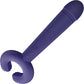 Please Me Rechargeable Silicone Dual Vibrator By Love To Love - Midnight Indigo