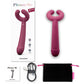 Please Me Rechargeable Silicone Dual Vibrator By Love To Love - Plum Star