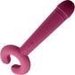 Please Me Rechargeable Silicone Dual Vibrator By Love To Love - Plum Star