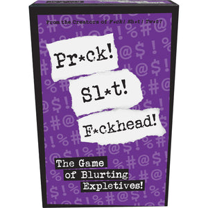 Pr*ck Sl*t F*ckhead Obscene Party Game