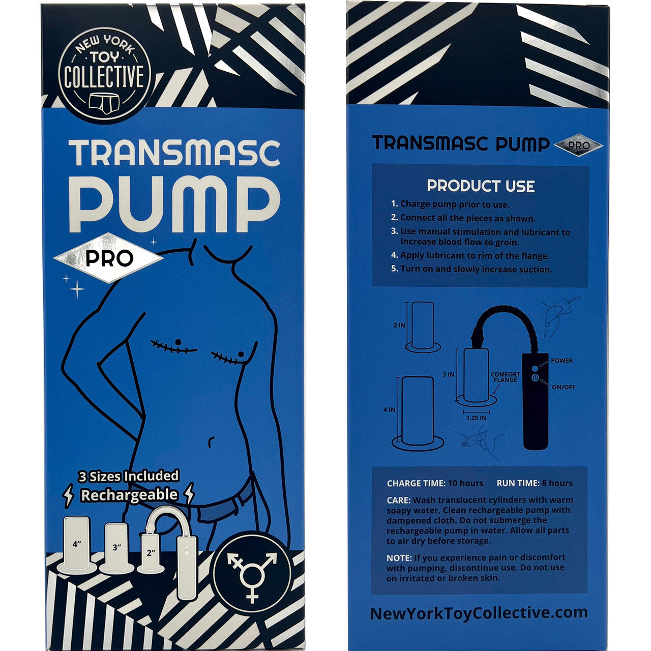 Trans-Masc Rechargeable Pro Pump Kit by New York Toy Collective