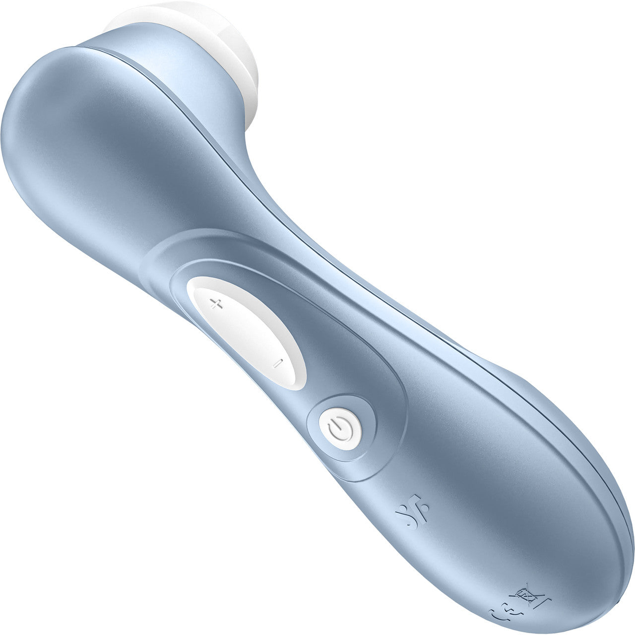 Satisfyer Pro 2 Pressure Wave Rechargeable Waterproof Silicone Clitoral Stimulator - Blue