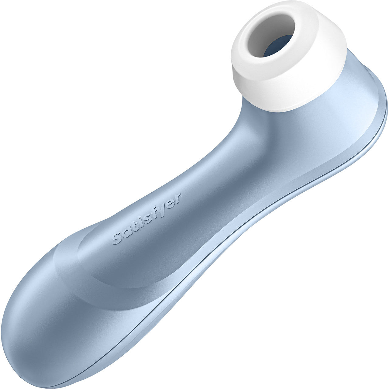 Satisfyer Pro 2 Pressure Wave Rechargeable Waterproof Silicone Clitoral Stimulator - Blue