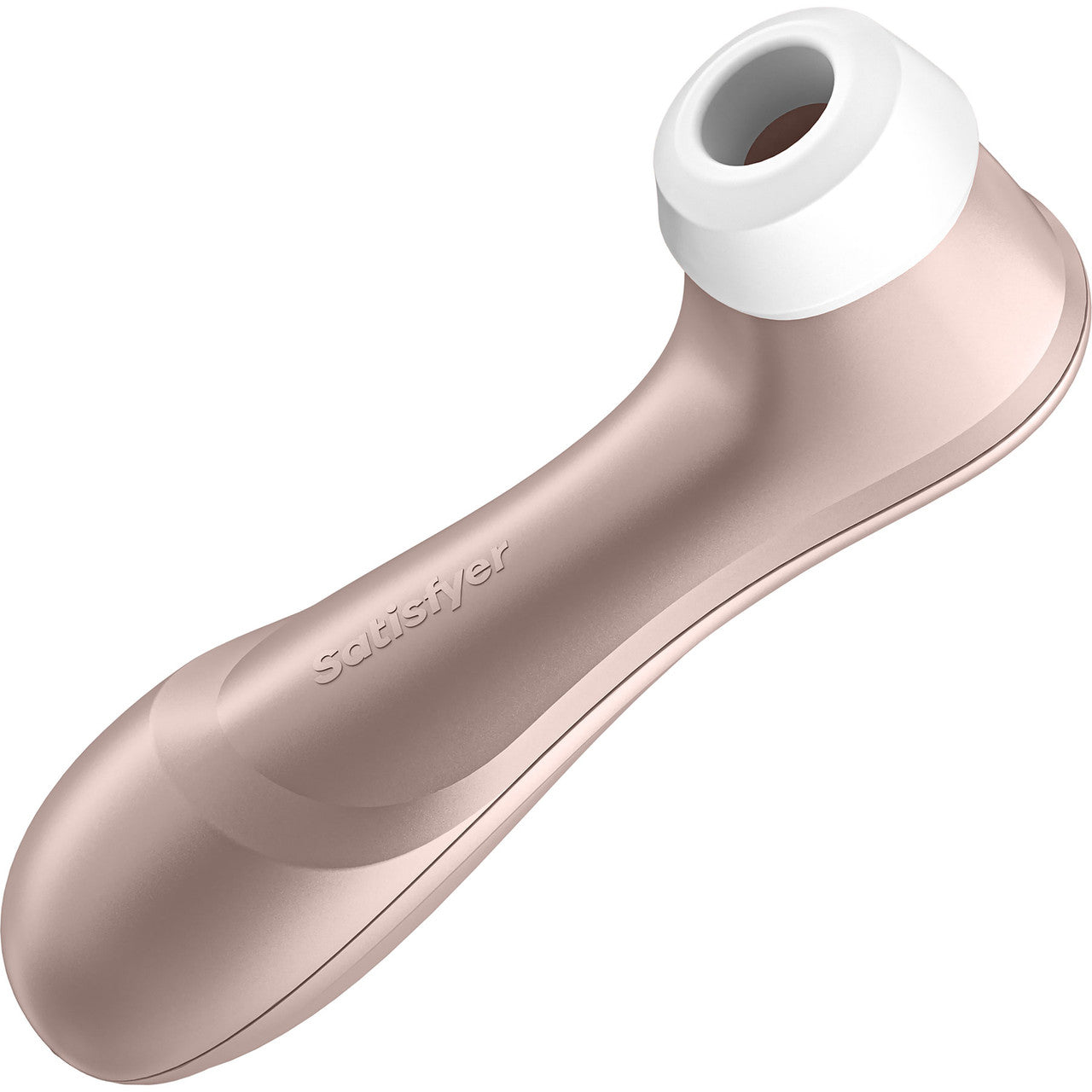 Satisfyer Pro 2 Pressure Wave Rechargeable Waterproof Silicone Clitoral Stimulator - Gold