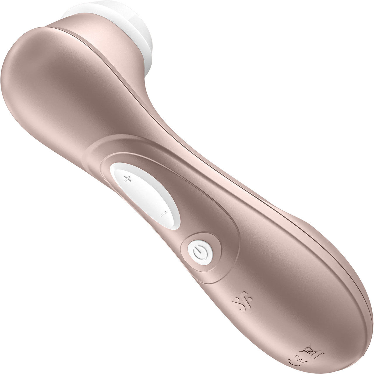 Satisfyer Pro 2 Pressure Wave Rechargeable Waterproof Silicone Clitoral Stimulator - Gold