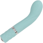 Pillow Talk Racy Silicone Waterproof Rechargeable G-Spot Vibrator - Teal