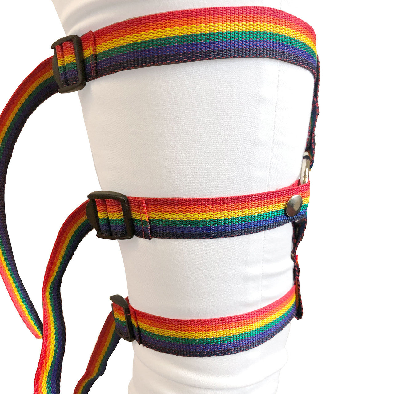 Inclusion Rainbow Thigh Harness - Size A Fits Thighs Up To 25"