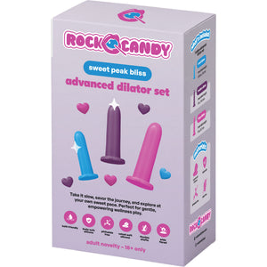 Rock Candy 3-Piece Silicone Advanced Dilator Set