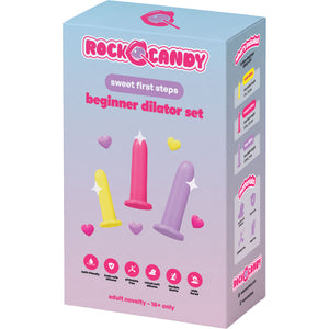 Rock Candy 3-Piece Silicone Beginner Dilator Set
