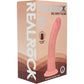 RealRock® 8" Realistic Dual Layered Curved Silicone Suction Cup Dildo - Vanilla