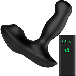 Nexus Revo Air Rotating Vibrating Silicone Prostate Massager With Perineum Suction & Remote