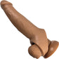 Ride On Silicone Penis Extender By Vixen - Caramel