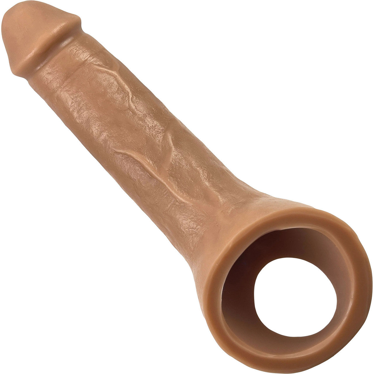 Ride On Silicone Penis Extender By Vixen - Caramel