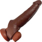 Ride On Silicone Penis Extender By Vixen - Chocolate