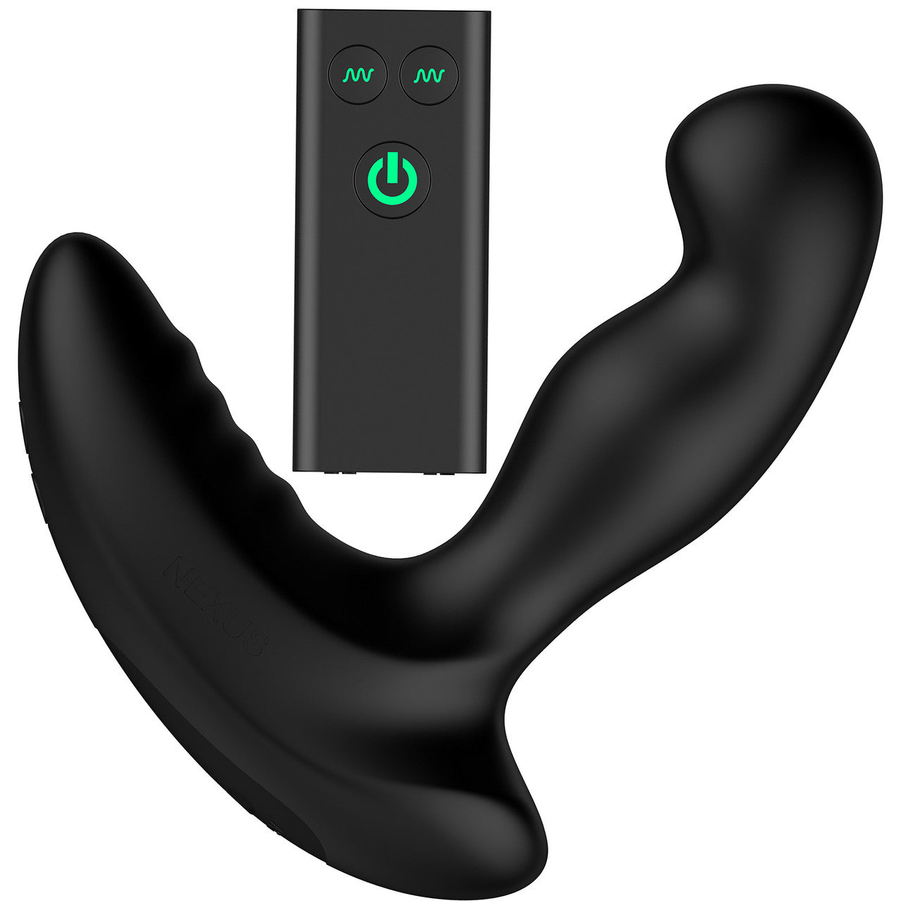 Nexus Ride Rechargeable Silicone Vibrating Prostate & Perineum Massager with Remote