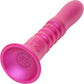 Romp Jiggle Rechargeable Silicone Thrusting & Vibrating Suction Cup Dildo