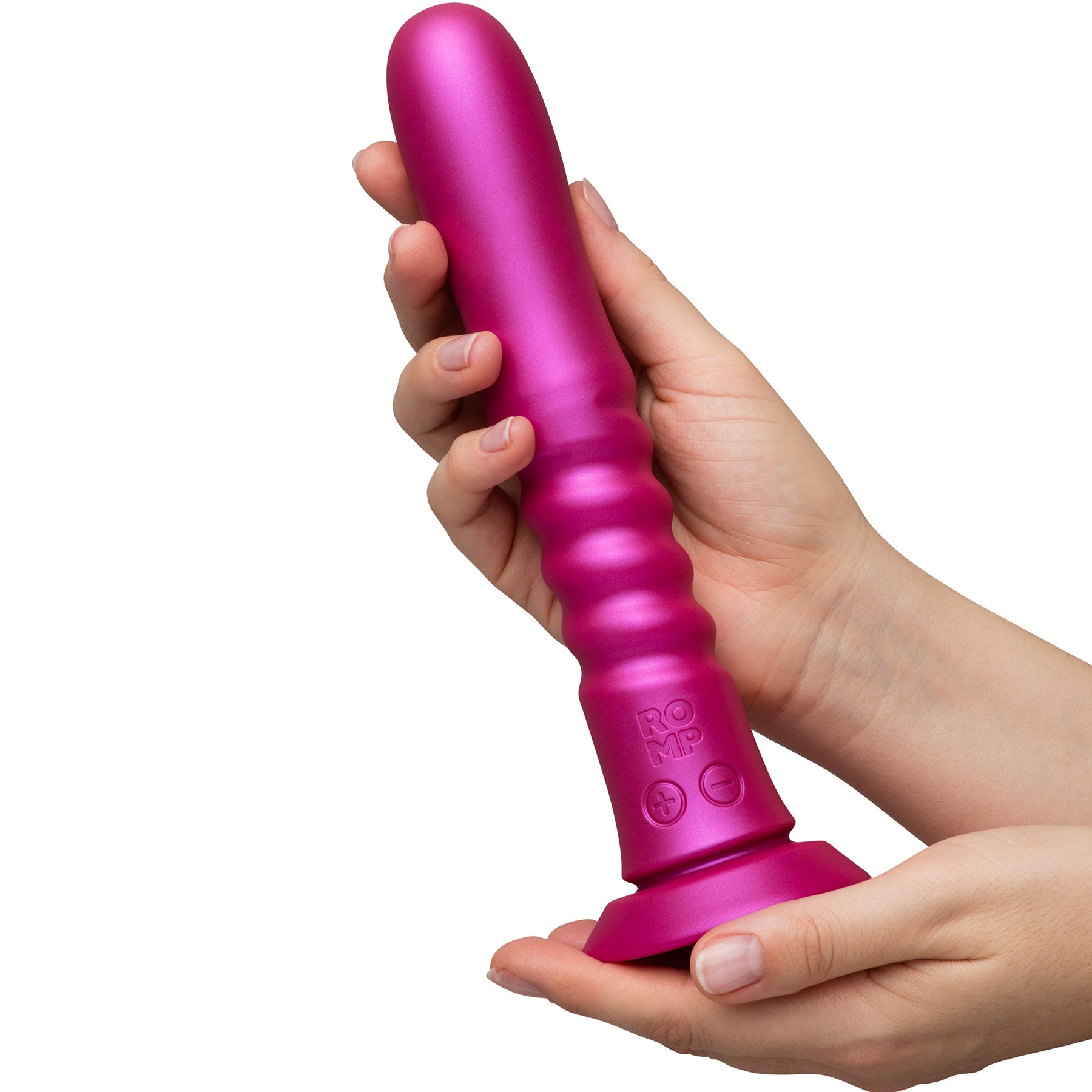 Romp Jiggle Rechargeable Silicone Thrusting & Vibrating Dildo Romp Jiggle Rechargeable Silicone Thrusting & Vibrating Dildo