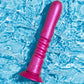 Romp Jiggle Rechargeable Silicone Thrusting & Vibrating Suction Cup Dildo
